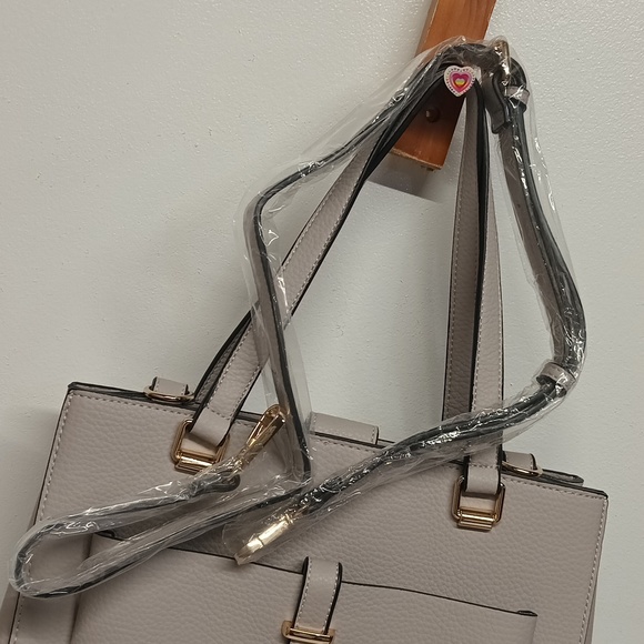 URBAN EXPRESSIONS LARGE HANDBAG WITH SHOULDER STRAP VEGAN LEATHER - Picture 7 of 17